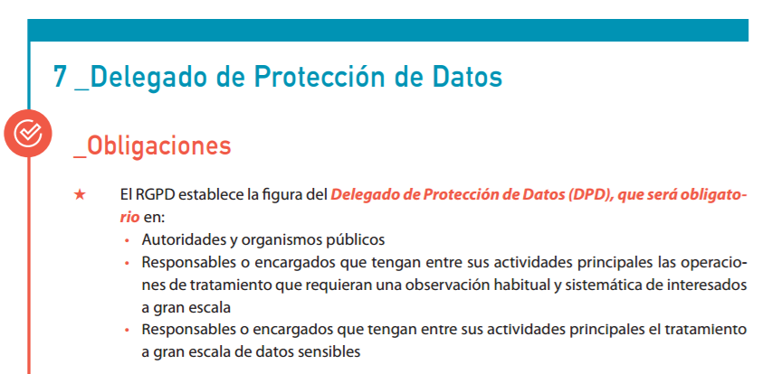 delegado protección datos