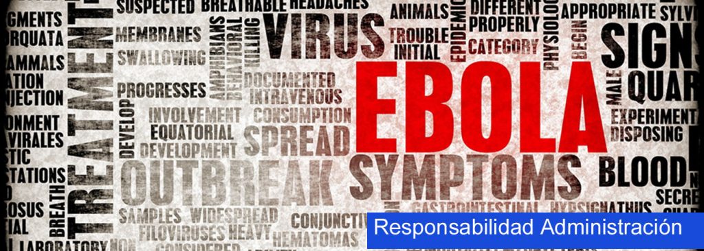 Responsabilidad patrimonial por ebola