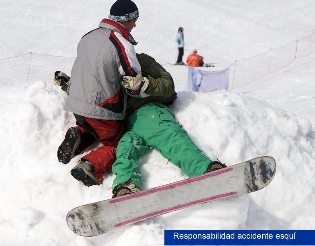 Responsabilidad por accidente de esqui