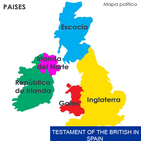 SOLICITORS TESTAMENT OF THE BRITISH IN SPAIN