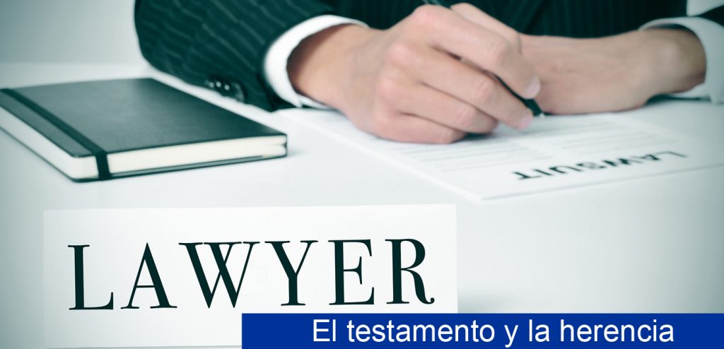Sucesiones, testamento y herencias
