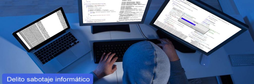 delito de daños informáticos o sabotaje informatico