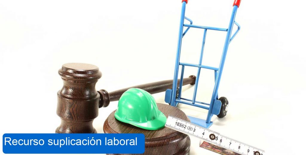 recurso de suplicación laboral recurso de suplicación laboral
