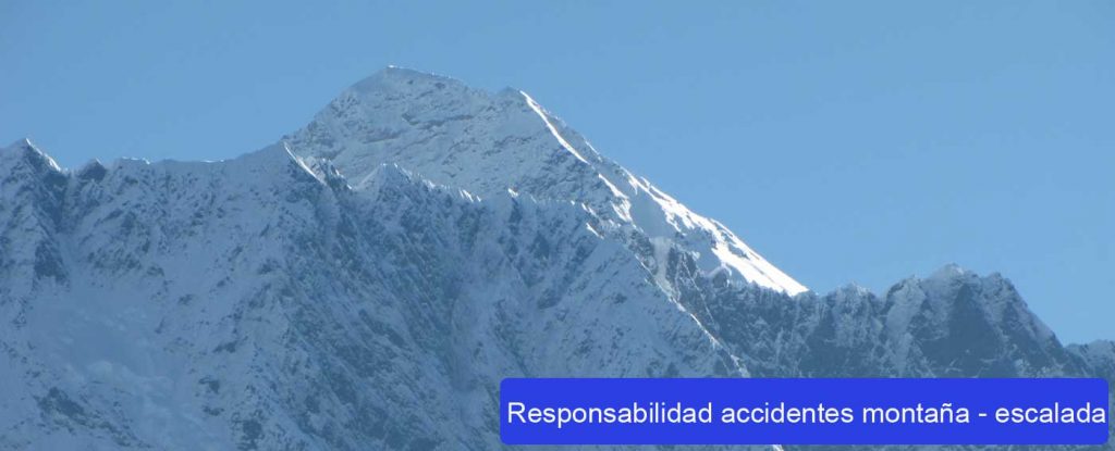 accidente montana o escalada