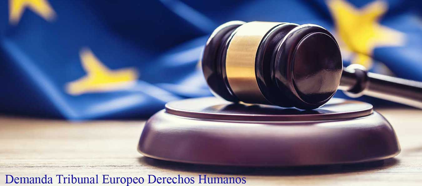 demanda ante tribunal europeo derechos humanos