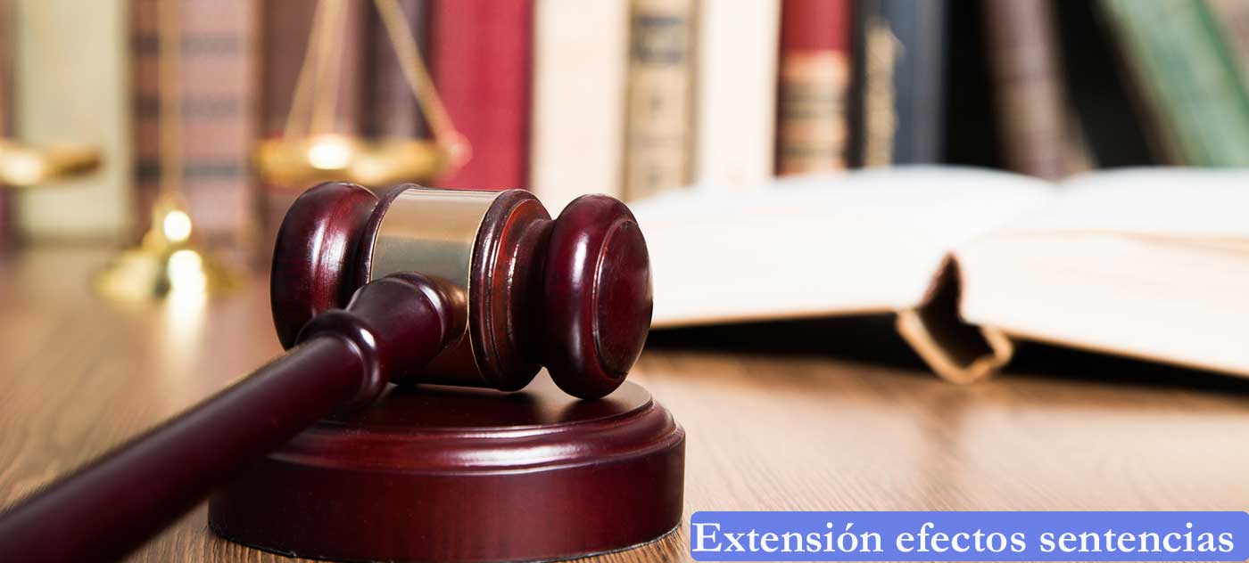 extension efectos sentencia contencioso-administrativa
