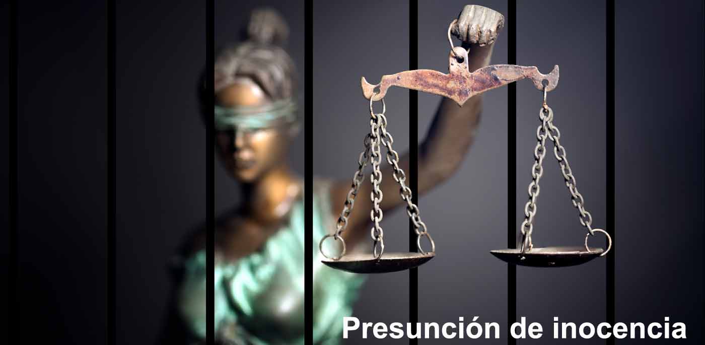 derecho presunción inocencia - derecho del inocente