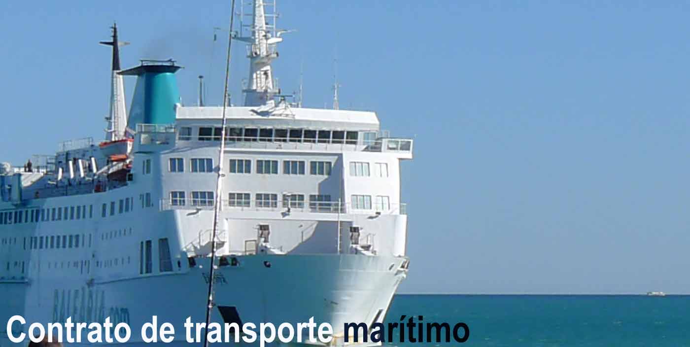 contrato de transporte marítimo