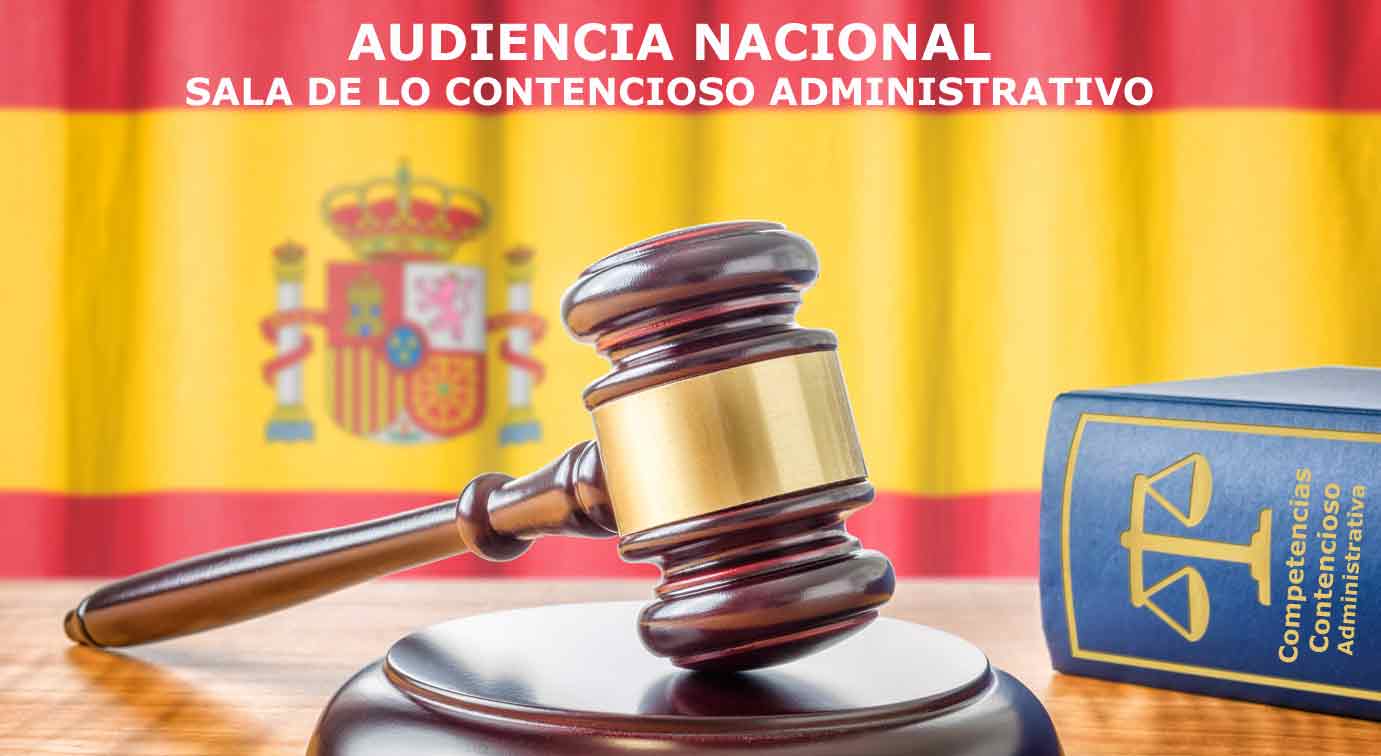 Competencia contencioso administrativo Audiencia Nacional