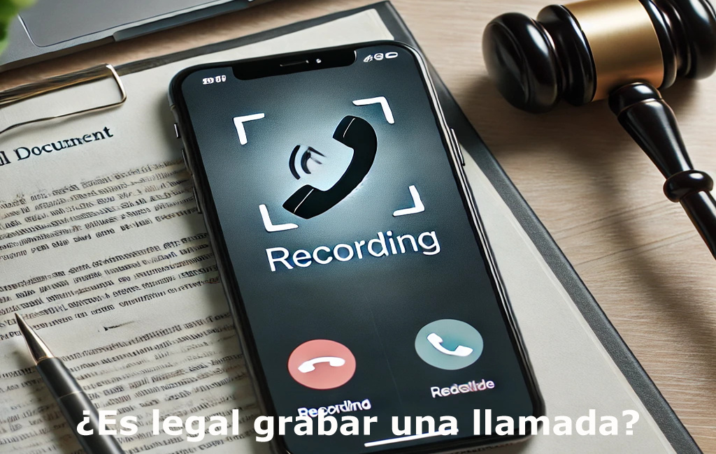 ¿es legal grabar una llamada teléfonica?