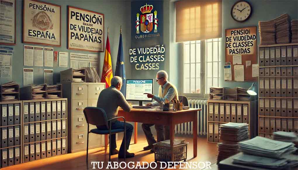 pensión viudedad clases pasivas