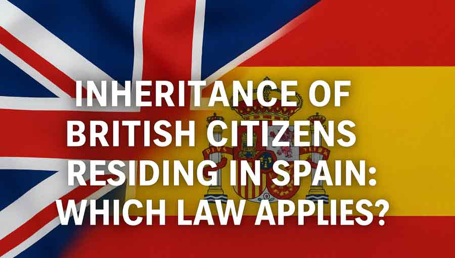 Inheritance of British Citizens Residing in Spain: Which Law Applies?
