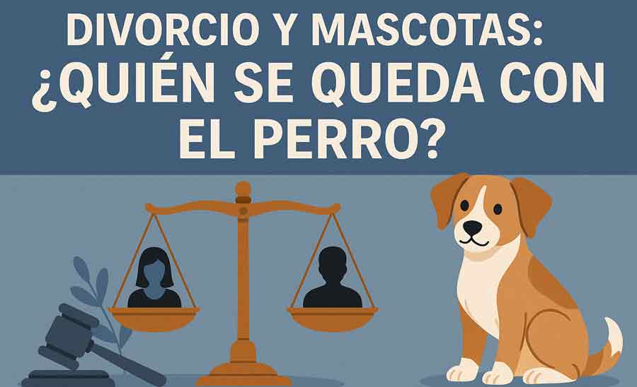 Divorcio y mascotas: ¿quién se queda con el perro?
