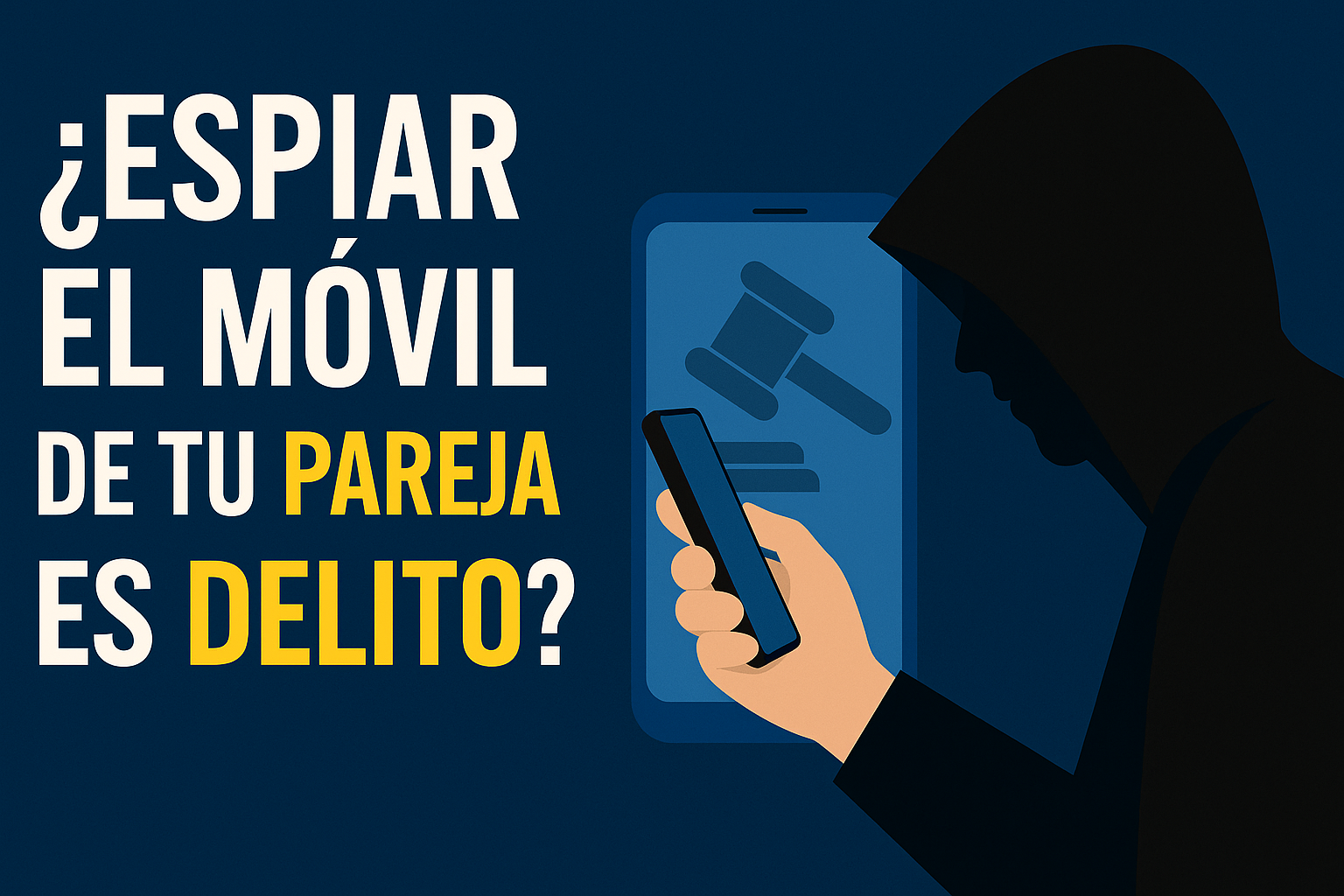 ¿espiar el móvil de tu pareja es delito?