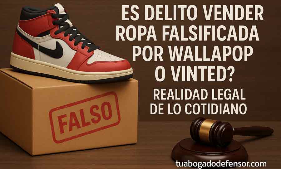 ¿Es delito vender ropa falsificada por Wallapop o Vinted? ¿Es delito vender ropa falsificada por Wallapop o Vinted?